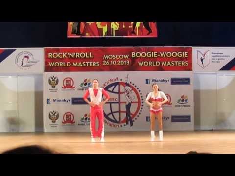 Anna Miadzielec, Jacek Tarczylo - Acrobatic R'n'R World Masters Moscow 2013