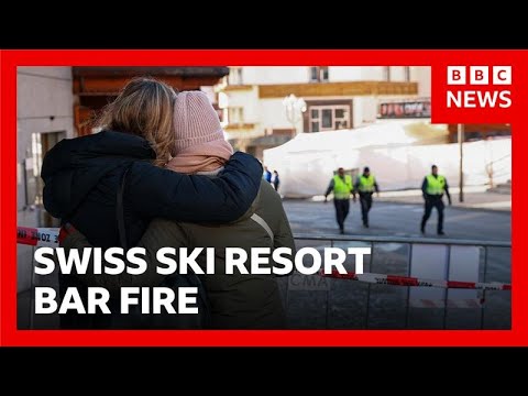 瑞士滑雪勝地酒吧火災！警證實約40人罹難｜BBC (Around 40 dead in Swiss ski resort bar fire, police say | BBC News)