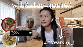 WHAT an *affordable CORPORATE WORKER* EAT IN A DAY in SINGAPORE (Work from Home/weekends) [VLOG]