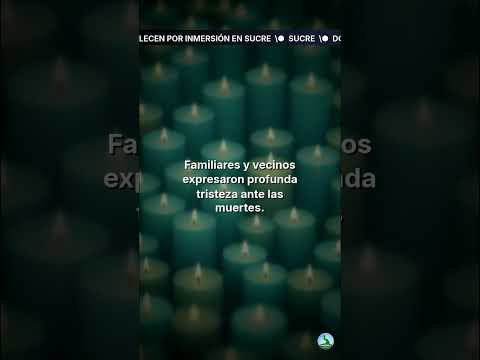 Dos adolescentes fallecen por inmersión en Sucre