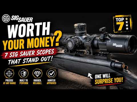 Top 8 SIG SAUER Scopes for Hunting \u0026 Long-Range Shooting in 2026