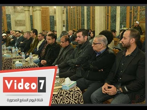 خالد سليم وهانى سلامة وعمرو سعد واسر ياسين فى عزاء والدة تامر حبيب