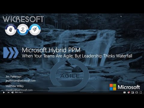 Microsoft Hybrid PPM – When your Teams are Agile, But Leadership Thinks Waterfall