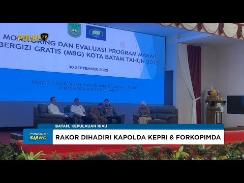 POLDA KEPRI GELAR RAKOR &amp; SOSIALISASI PROGRAM MAKANAN BERGIZI GRATIS