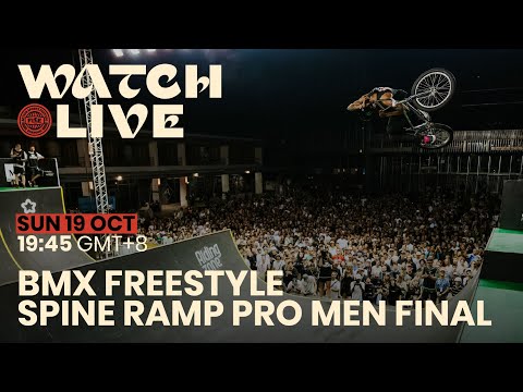 FISE SHANGHAI 2025 | BMX Freestyle Spine Ramp Pro Men Final