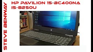 Hewlett Packard HP Pavilion 15-bc400na i5-8250U budget gaming laptop