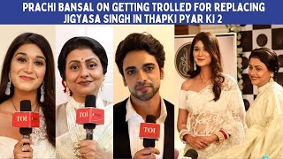 Prachi Bansal on replacing Jigyasa Singh in Thapki Pyar Ki 2: Don’t know why people are trolling me video