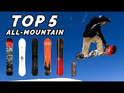 Top 5 ALL-MOUNTAIN Snowboards 2023 | Board Archive