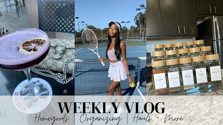 VLOG | HOME ORGANIZATION + DECOR UPDATE | HOMEGOODS DECOR | TJ MAXX HAUL | LIVING LIFE | 2022