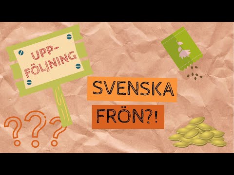 Vilka företag säljer svenska frön? Många svenska frön eller inga alls? Här är företagens svar!