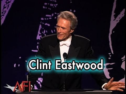 Clint Eastwood Accepts the AFI Life Achievement Award in 1996