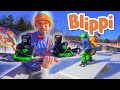 Blippi Visits Mountain Creek Resort And Learns How To Snowboard Educational Videos For Kids