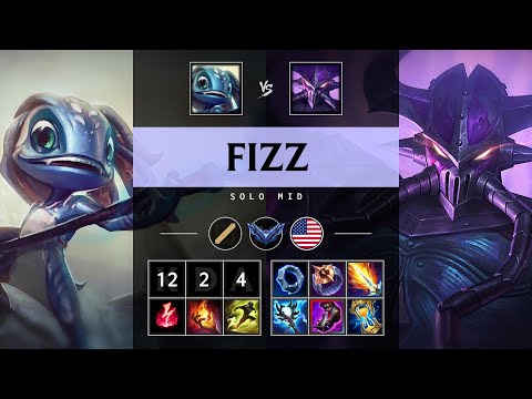 Fizz Mid vs Kassadin - NA Diamond Patch 25.11