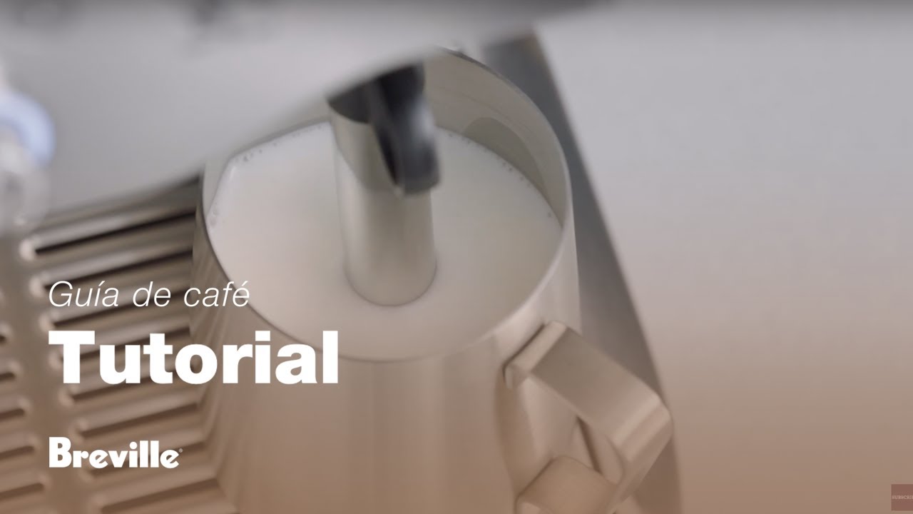 Tutorial de guía de café de Breville - Cómo ajustar la temperatura y la textura de la leche