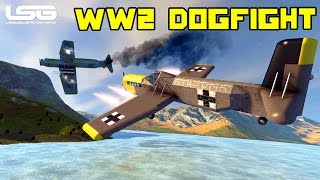 Space Engineers - Aerodynamics WW2 Dog Fight