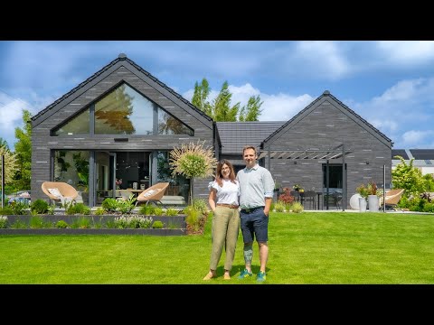 Evelyn and Patrick's Scandinavian Dream Home with Modern Organic Garden! Doubled Modern Barnhouse