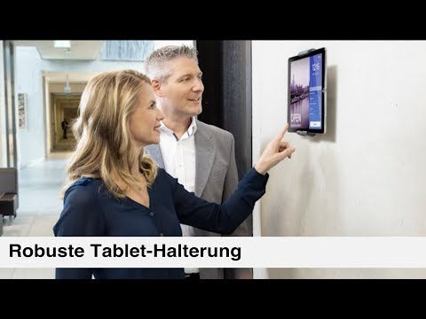 Artikelvideo 1 für DURABLE Tablet-Halterung WALL 893323 silber für 1 Tablet, Wandhalterung, Artikelnummer 323004