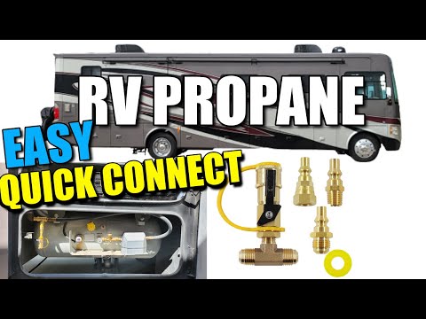 Propane Quick-Connect System for Your RV/Motorhome | INSTALLATION