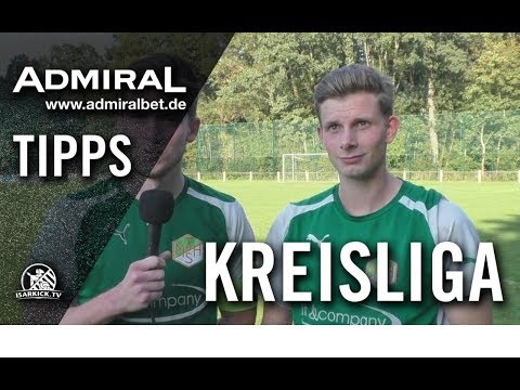 ADMIRAL-Tipps mit Kevin Hämmerle & Armin Schiele (beide TSV Moosach) 7. Spieltag, Kreisliga 1