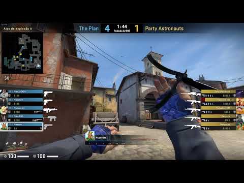 Pov vsm (18/11) CS GO DEMO - INFERNO - 16 O PLANO VS 5 PARTY ASTRONAUTS (cs_summit 8 - 02/05/2021)