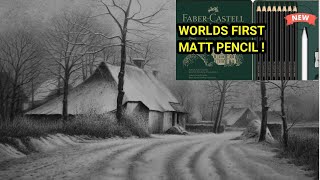 Drawing With WORLDS FIRST Faber Castel Pitt Graphite Matt Pencil, Review