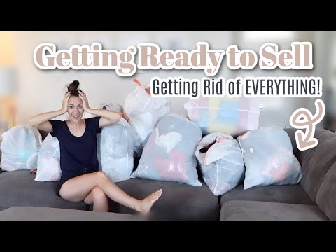 GETTING THE HOUSE READY TO SELL // WE ARE GETTING RID OF EVERYTHING // Declutter my entire house