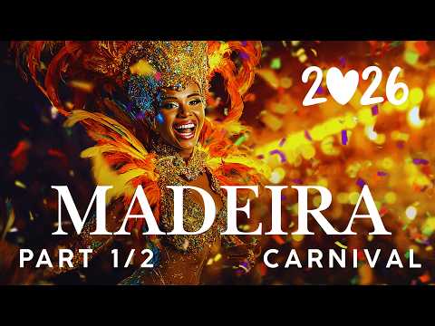 Karneval auf Madeira 2026 🇵🇹 | Umzug & Straßenfest in Funchal | Teil 1 von 2