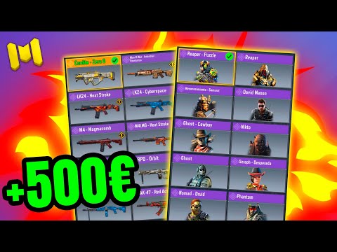 TODO lo que tengo en mi cuenta de COD MOBILE ( $500) 😱