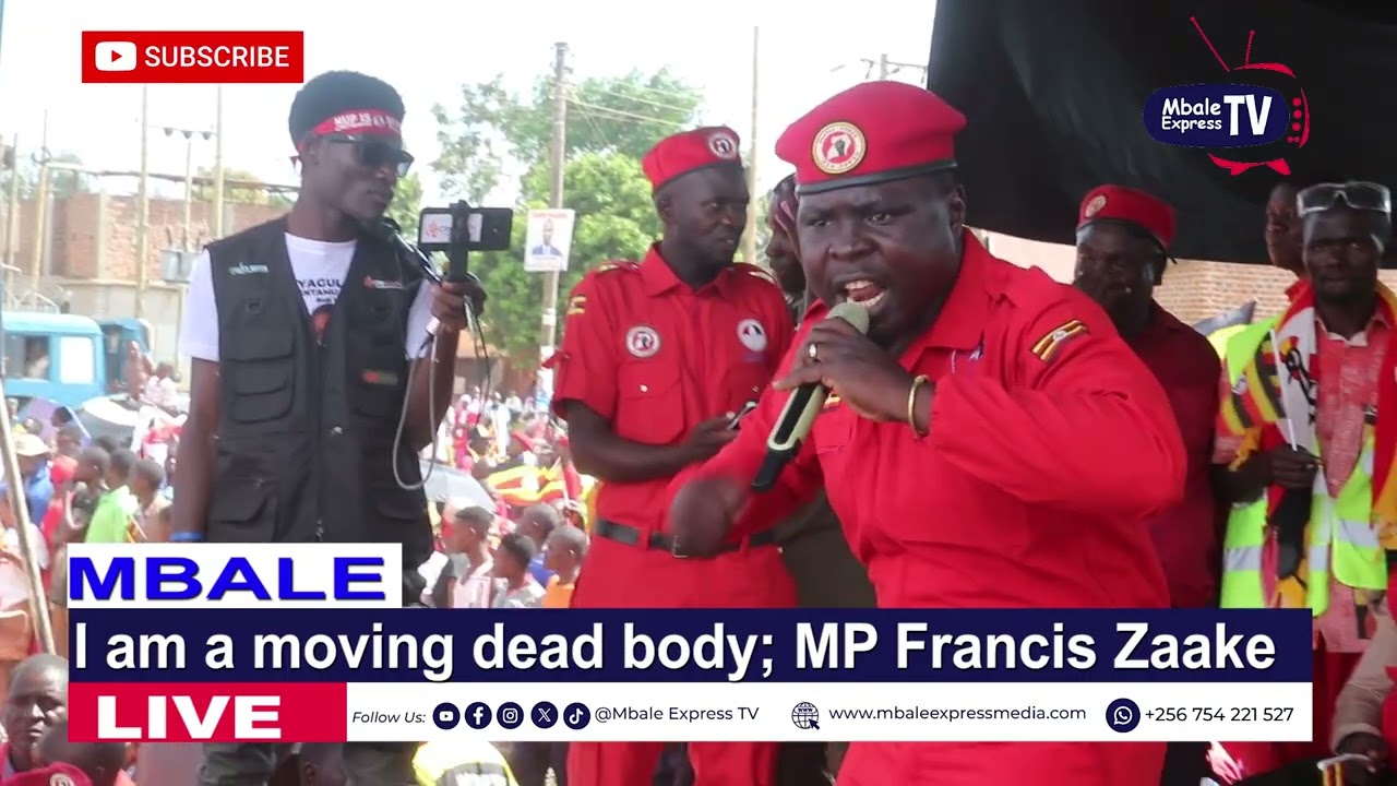 Am already a moving dead body ;MP Zaake Francis Mutebi 