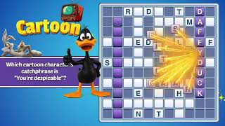Discover a cheerful crossword game where cute clues lead to clever word answers.