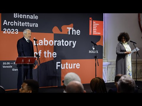 Biennale Architettura 2023 - Awards Ceremony