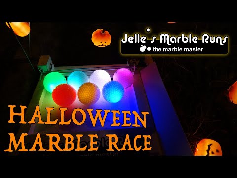 Halloween Marble Race 2 - Jelle's Marble Runs