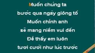 Dieu Anh Muon Karaoke - Vương Khang - CaoCuongPr