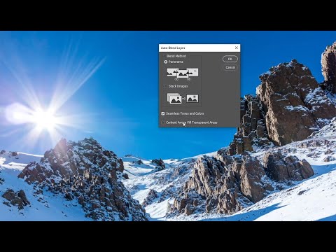 Auto-Blend Layers in Photoshop