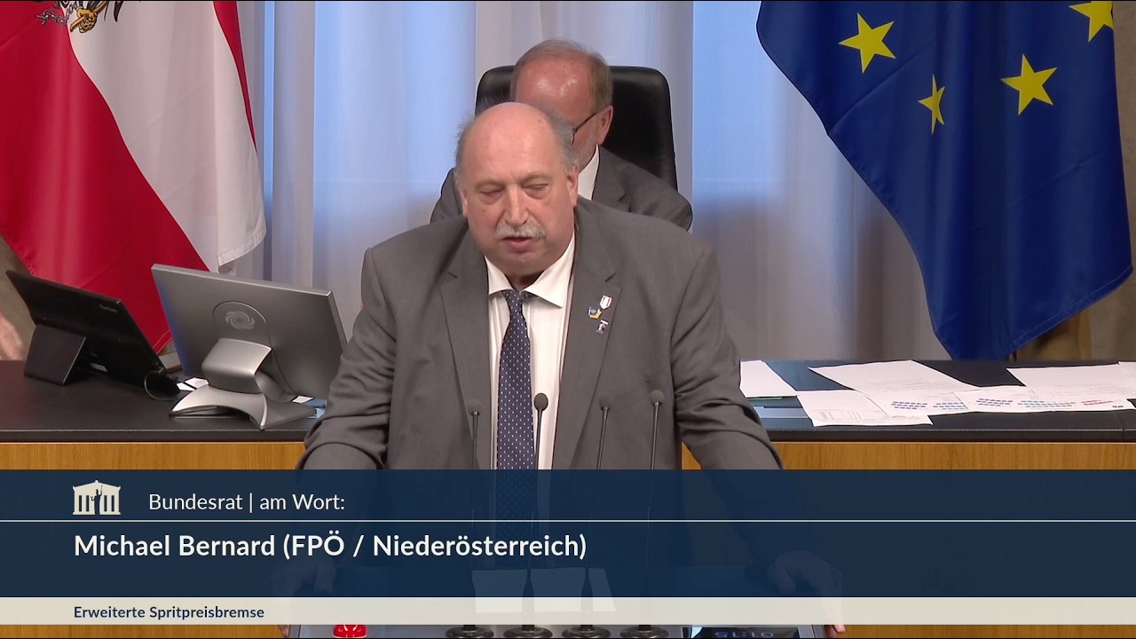 Michael Bernard - Spritpreisbremse (2. Wortmeldung) - 29.9.2026