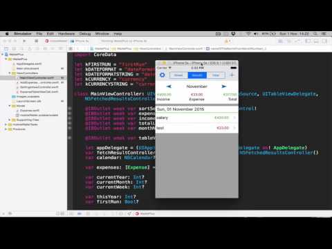iOS 9 tutorial, build eWallet application part 1