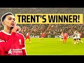 INCREDIBLE SCENES! Trent Alexander-Arnold's WINNER from the stands | Liverpool 4-3 Fulham