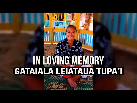 Vii o Gataiala Leiataua Tupa'i by Sinapi Logovii