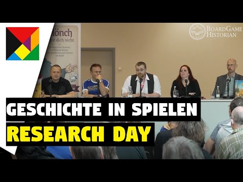 RESEARCH DAY  - Geschichte in Brettspielen | SPIEL 2022