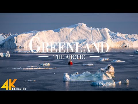 Greenland 4k - Meditation Relaxing Music Along With Beautiful Nature Videos | 4K Relaxation Film