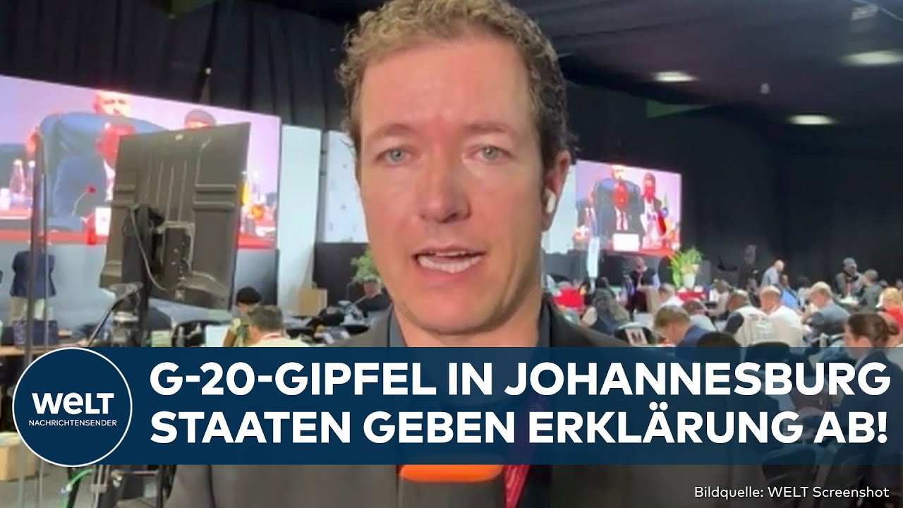 JOHANNESBURG: G20 trotzen USA! Staaten geben Erklärung ab! Ukraine rückt in Fokus des Gipfels