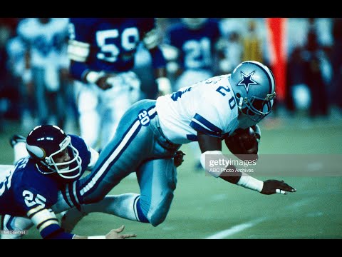 1982 COWBOYS AT VIKINGS 1ST HALF