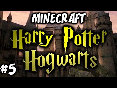 Minecraft - Harry Potter Hogwarts Adventure Map - Part 5 - Charms
