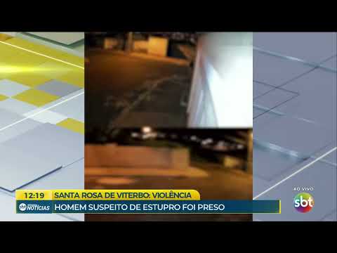 Homem é preso após estuprar mulher em Santa Rosa de Viterbo (20/07/26)