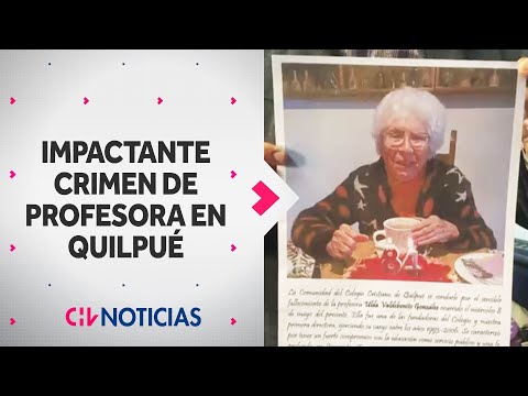 PROFESORA DE 84 AÑOS fue asesinada a sangre fría en Quilpué en asalto - CHV Noticias