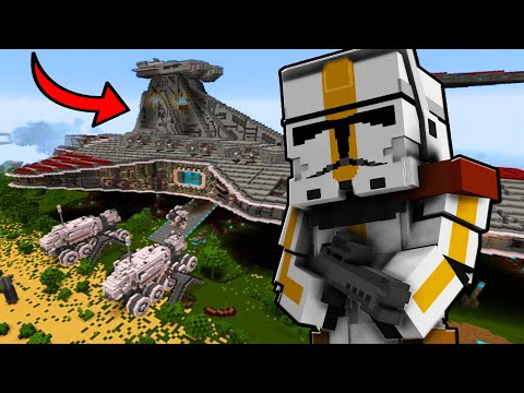 Shiny Clone Trooper's Baptism by FIRE! - Minecraft: Clone Wars Survival Mod 4