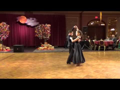Leana & David Dancing Gold Paso Doble @ Autumn Elegance Ballroom & Latin Showcase
