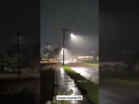 #Temporal em Campo Mourão PR sex,11/9/2026⛈️