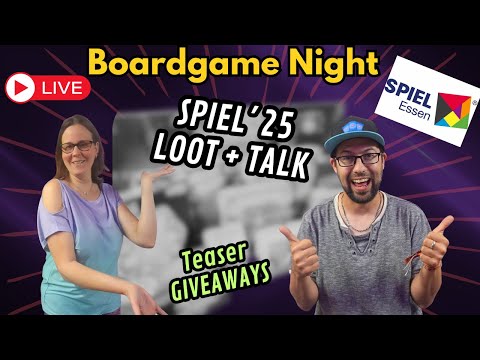 SPIEL 25 Loot & Talk 🎲 | Unsere Highlights, Messe-Erlebnisse, Brettspiel Loot & Giveaways Teaser!