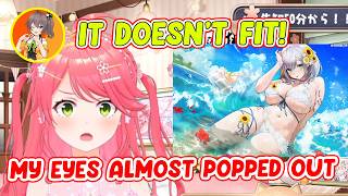 Miko's Reaction to Noel's New Hololive Dream Summer Gacha Card